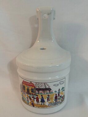 Revol French String /Twine Holder for Wall Mount Made in France Porcelain #4071